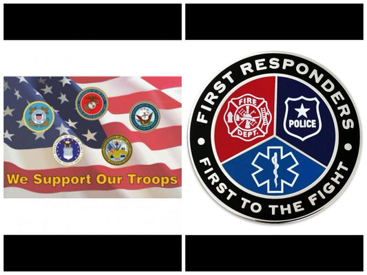 Military/Vetrans/First Responders